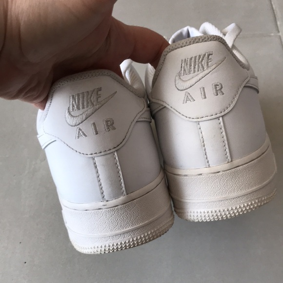 NIKE Air Force 1 '07 Mens White Shoes | 12 - Picture 6 of 14